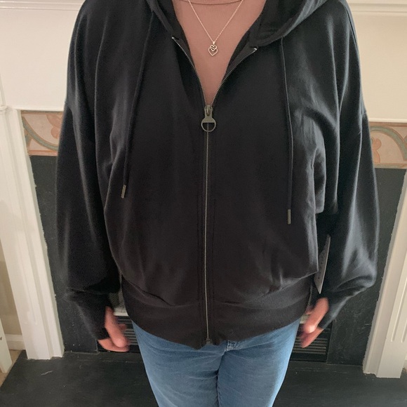 Athleta Balance Sweatshirt in Black - Picture 4 of 6